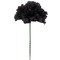 100-Pack: Black Silk Carnation Picks, 5" Stems, 3.5" Wide, Artificial Flowers, Floral Picks, Floral Home by Artificial Flowers